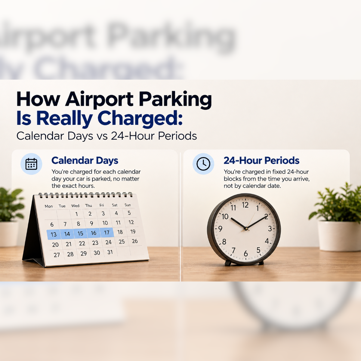 Airport Parking Charges Explained: Calendar Days vs 24 Hours
